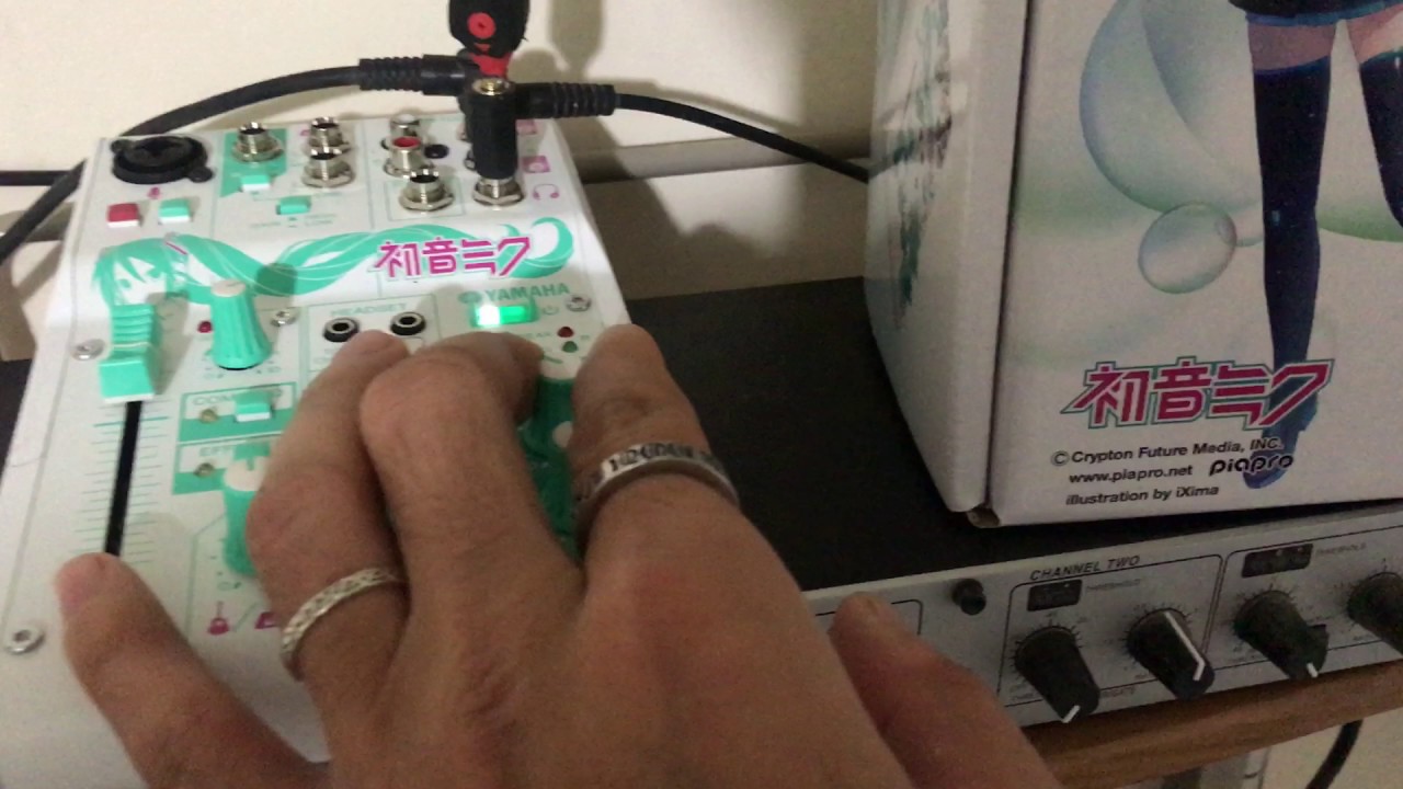 #24 YAMAHA AG03-MIKU 3ch Webcasting Mixer From Japan