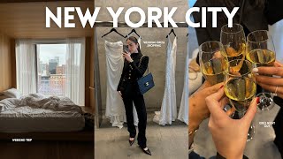 NYC diaries ♡ traveling alone, wedding dress shopping, girls night out got a little crazy! by Gergana Ivanova 14,873 views 2 months ago 13 minutes, 42 seconds