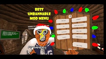 The best unbannable mod in Gorilla Tag... Bark Mod Menu