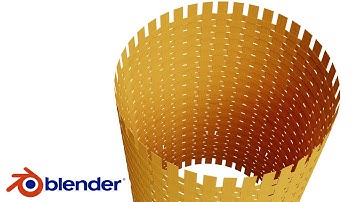 Bamboo fence modelling tutorial - Blender 3.6