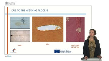 Defects Due to weaving process. Introduction | 38/87 | UPV