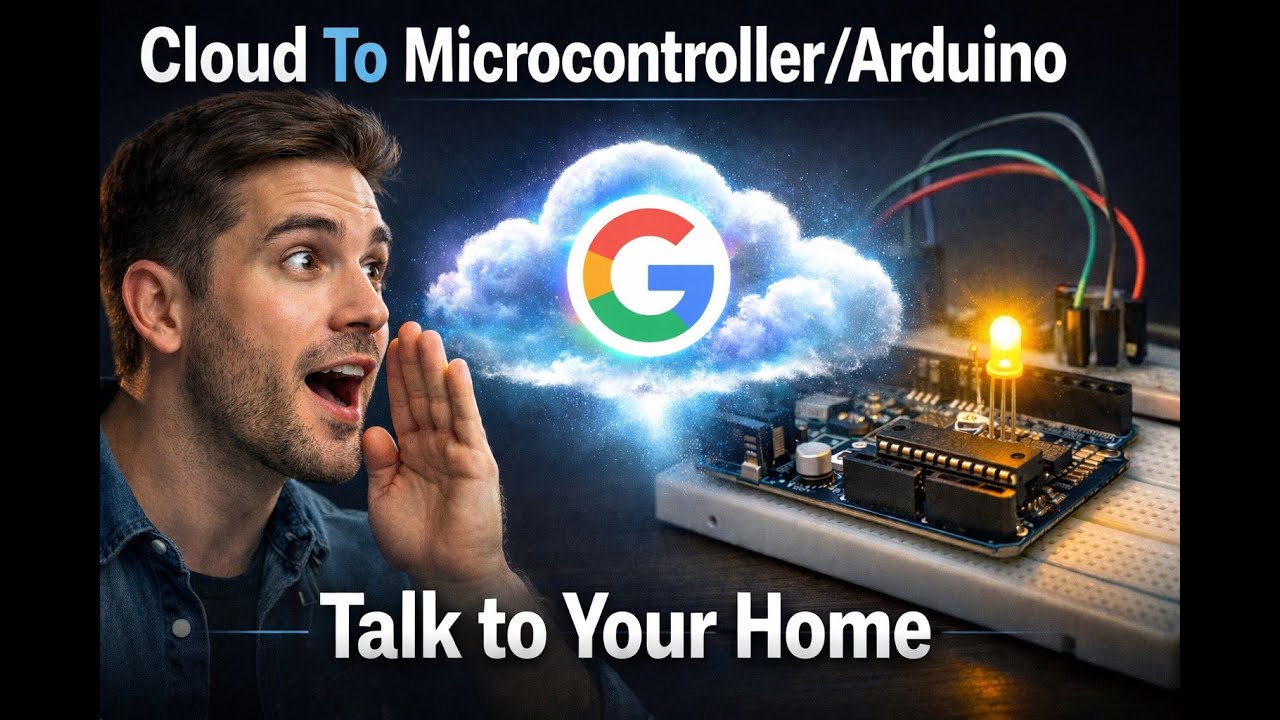 Talk to Home Devices Via Google Gemini→ Cloud → Arduino (Live Demo)