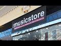 The Music Store - tour and trying guitar - Trafford Centre Manchester - amazing guitar shop