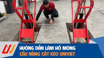 Hướng dẫn làm móng cầu nâng cắt kéo UNIVIET