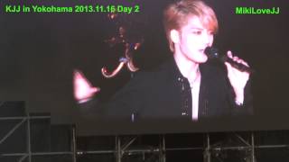 [Fancam] 131116 KJJ in Yokohama Day2 Ment 3