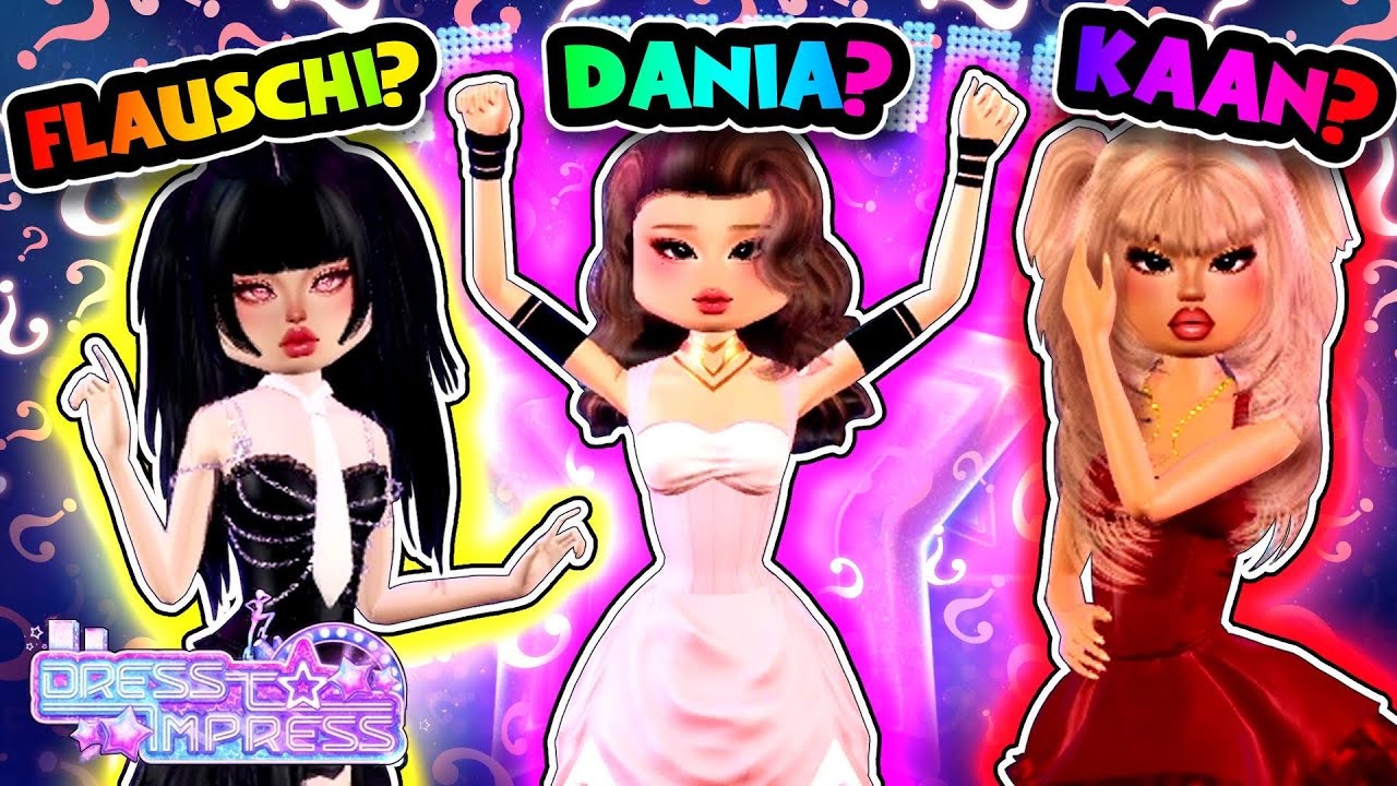 Style Showdown aber wir wissen nicht wer wir sind! Dress to impress @Flauschi