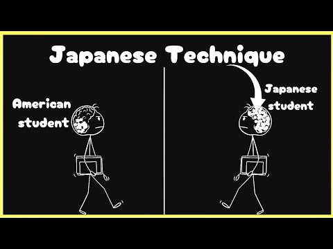How To Remember EVERYTHING Like The Japanese Students (Study Less fr)