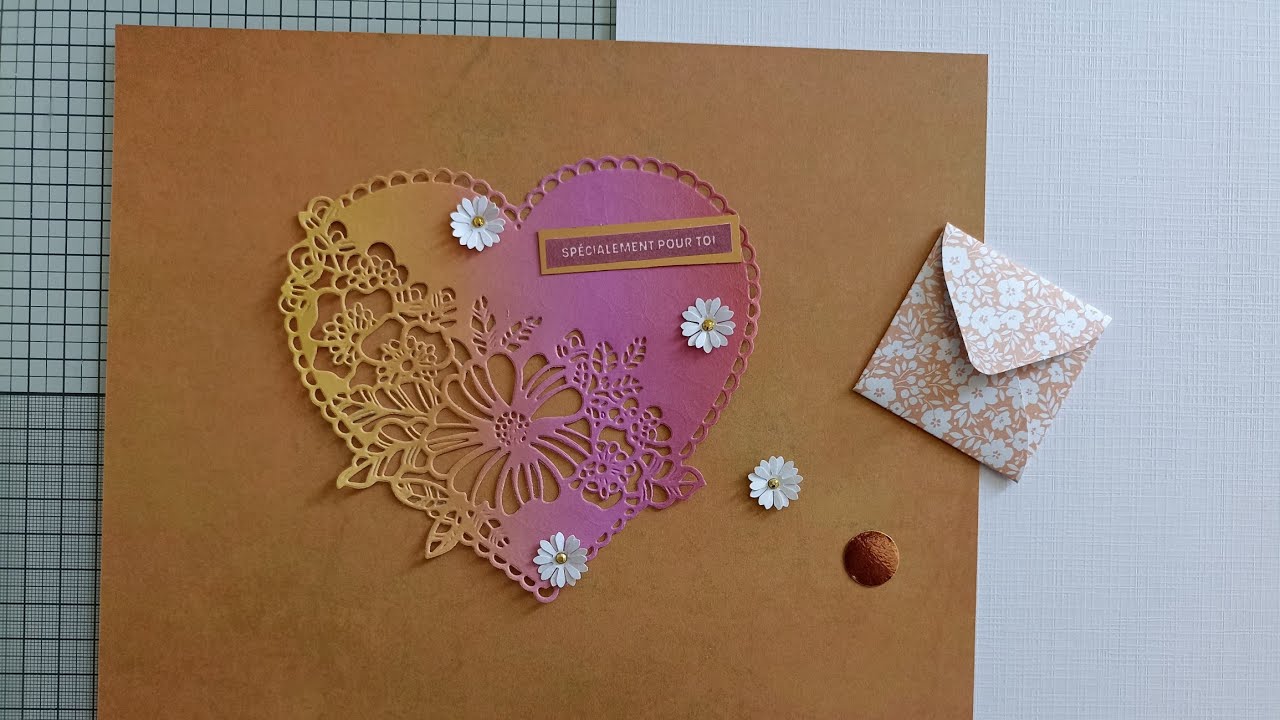 CARTE FACILE AVEC ENVELOPPE ✉ SURPRISE