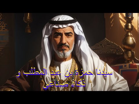 سيدنا حمزة بن عبد المطلب و ذكاء صناعي