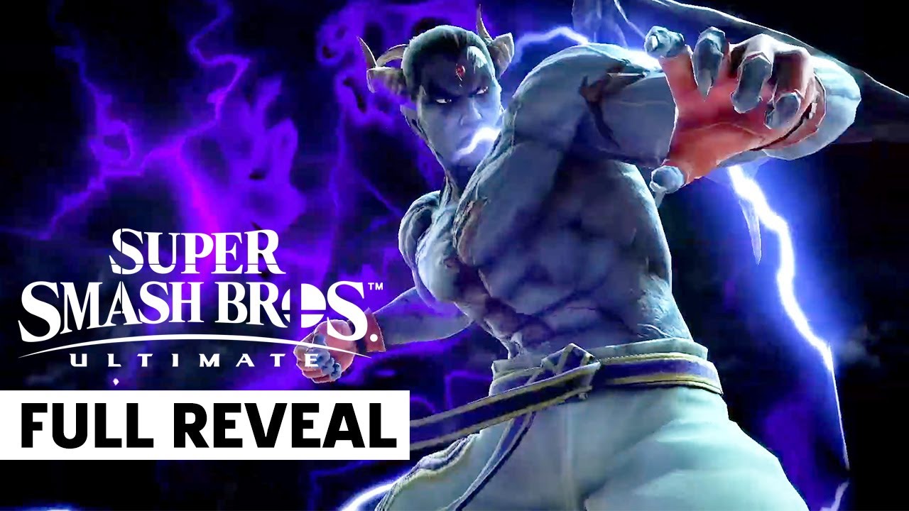 Kazuya Mishima Comes To Super Smash Bros. Ultimate On June 29th