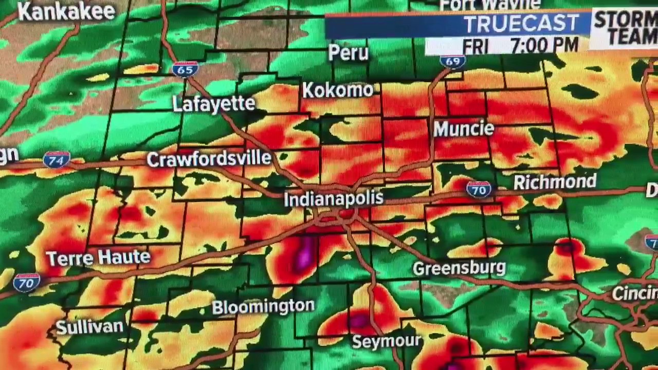 Heavy rain & Severe storm potential