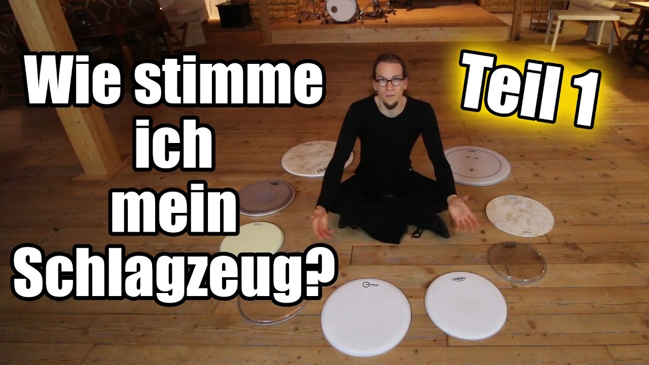 Wie stimme ich mein Schlagzeug? - Teil 1 von 5