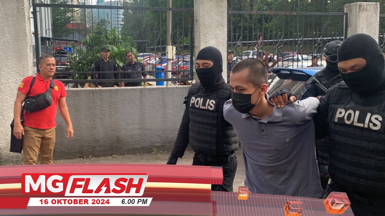 Abang Sulung Penyerang Balai Polis Ulu Tiram Didakwa Dengan Dua Pertuduhan 
