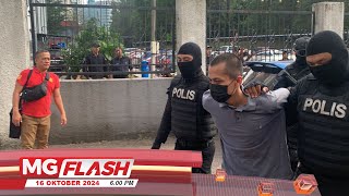 Abang Sulung Penyerang Balai Polis Ulu Tiram Didakwa Dengan Dua Pertuduhan #MGFlash