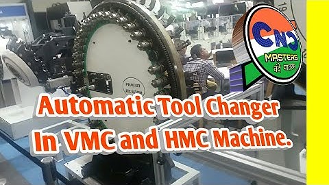 Demonstration Of Automatic Tool Changer ATC.
