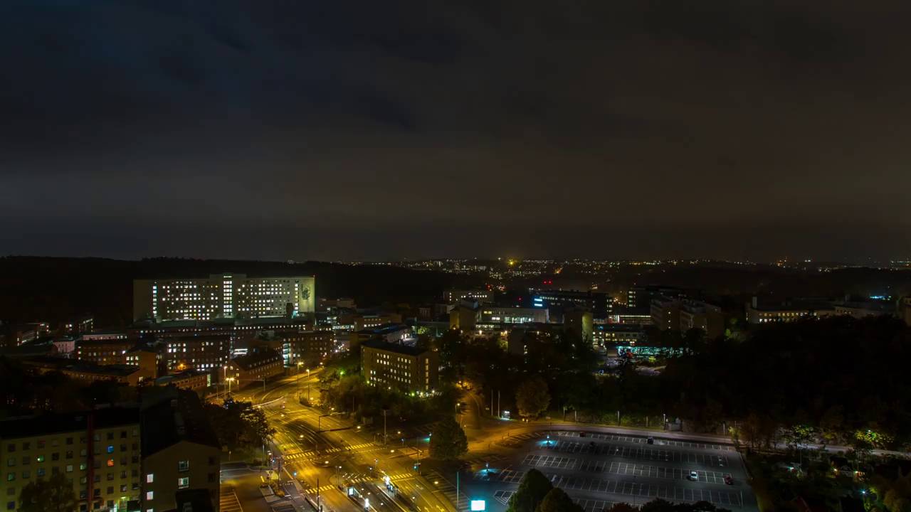 Sahlgrenska University Hospital Gothenburg Timelapse by Glennshood