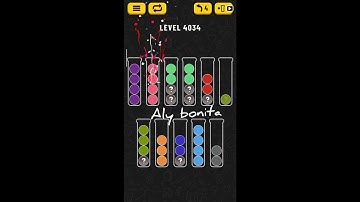 ball sort puzzle level 4034