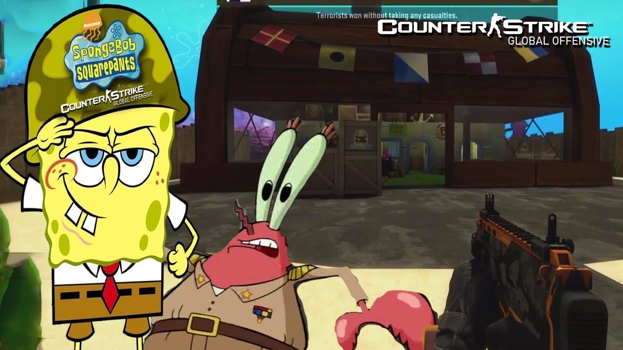MEGA BUCKET! - CS:GO Spongebob Map w/Lactide & Crimson - YouTube
