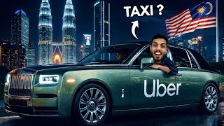 Most Luxury Uber Ride in Malaysia🇲🇾😍| Luxury Taxi Experience 😱⚡️