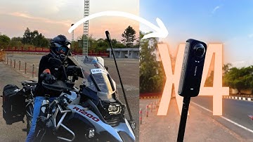 Connect SENA Intercom to INSTA360 X4