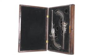 1800's Belgium Howdah Pistols. PinFire/Center Fire Shooting. #Pinfire #19thcenturyhistory #howdah