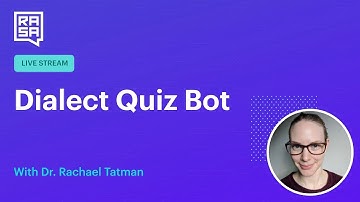 Rasa Livecoding: Dialect Quiz Bot (Accept any text from a form)
