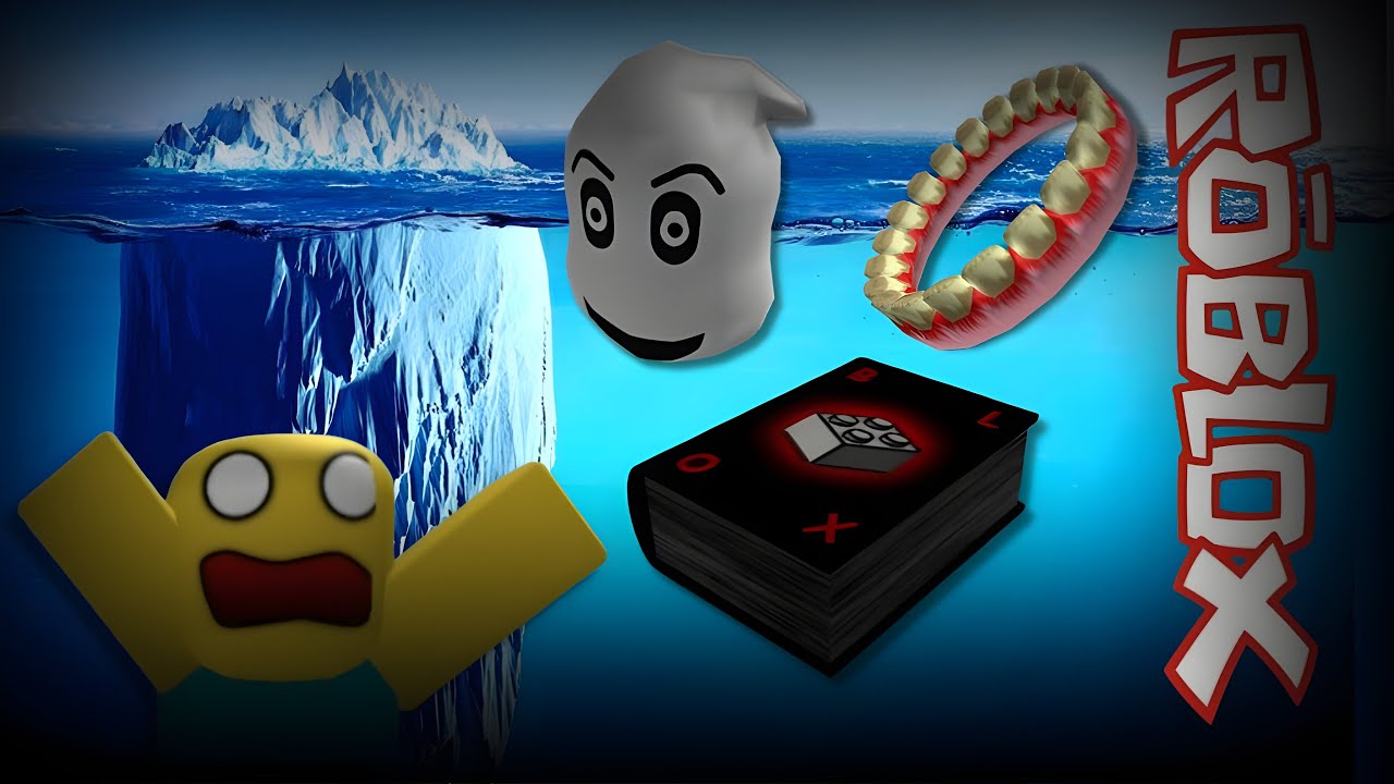 O ICEBERG DOS ITENS MAIS MACABROS DO ROBLOX!