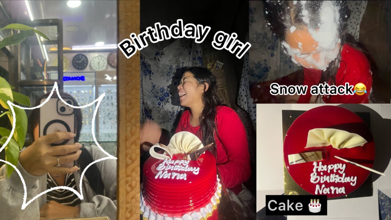 Behen ko birthday surprise// abhi buddi ho gya isliye party nhi Diya hai 😁 // @minamogar2007