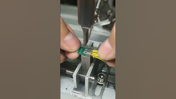 Solder 4 points at a time, solder quickly and well, saving effort, time and tin #shorts #shortvideo