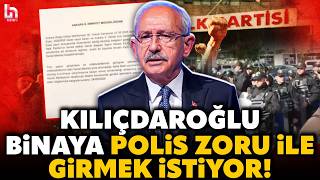 Kılıçdaroğlu'ndan Ankara Emniyeti'ne şok talep! Genel Merkez'e girebilmek için \