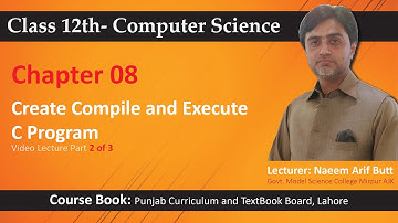ICS Part-2 Chapter 8 Topic Create, Compile, Link, Execute C program  Part-2/4