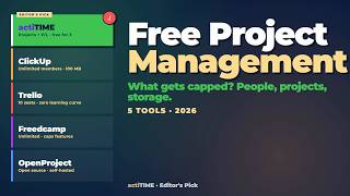 Best Free Project Management Software 2026: 5 Tools and What They Cap screenshot 4