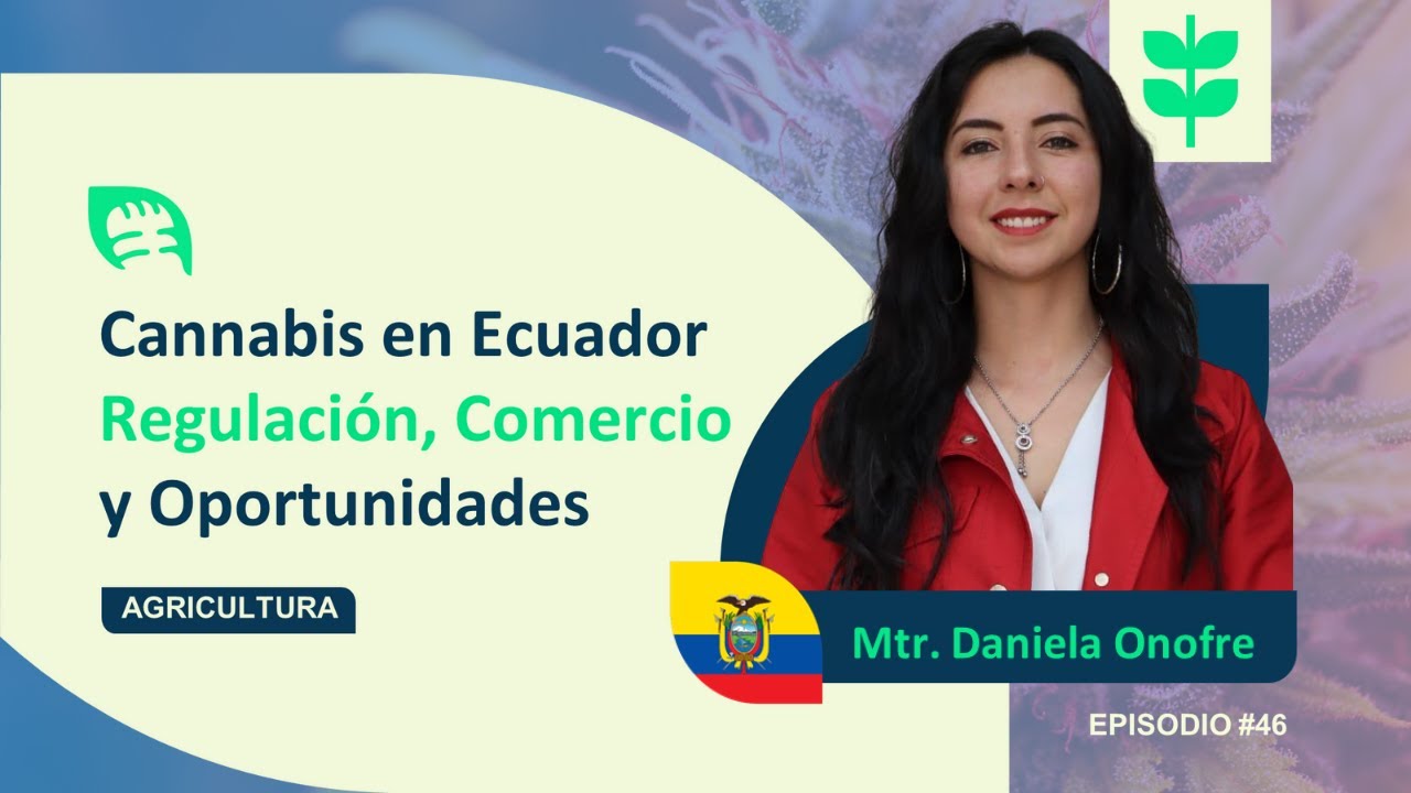 DANIELA ONOFRE: Cannabis en Ecuador, Regulación, Comercio y Oportunidades para Invertir 🍁