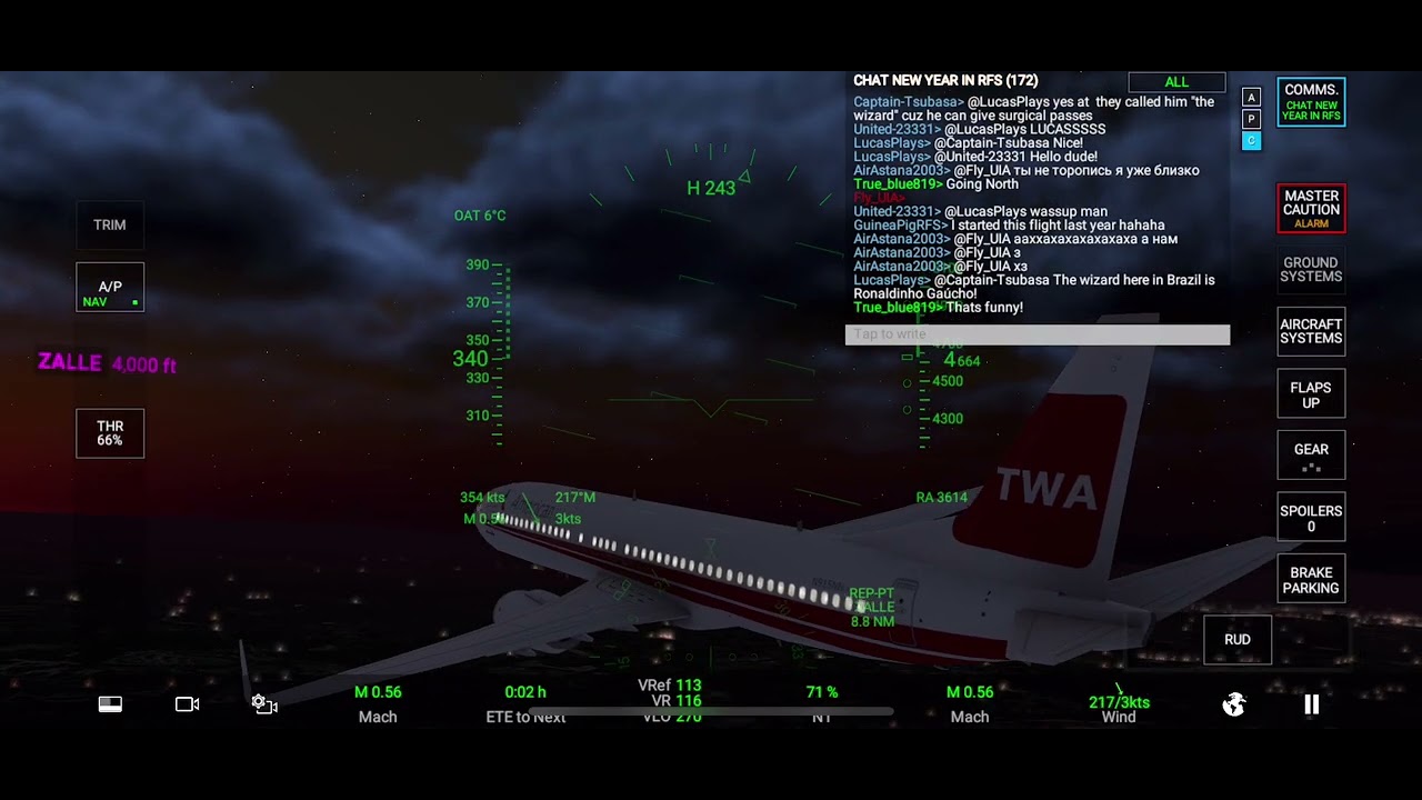 RFS REAL FLIGHT SIMULATOR 2024 HAPPY NEW YEARS MERRY CHRISTMAS * POSTED LATE FOR CHRISTMAS *