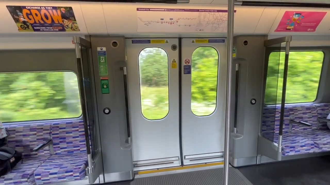 Elizabeth Line Journey: Stratford - Romford