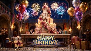 🎂 Happy Birthday Song 2026 🌙 | Dreamy Birthday Bash Music ✨