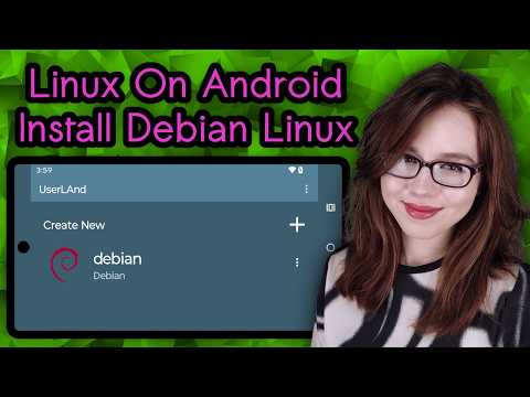 Linux On Android EP 2 - Install Debian Linux (No Rooting)