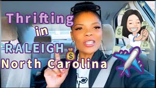 Let’s GO THRIFTING in RALEIGH NORTH CAROLINA ‼️Just LANDED ✈️3$ BUNGEE JUMP CHAIR #goodwill #finds