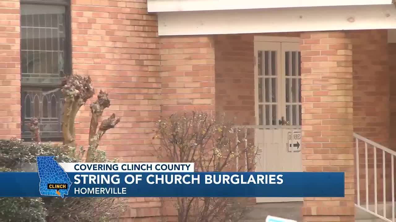 Churches impacted by string of burglaries in Clinch County - YouTube