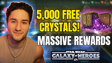 FREE REWARDS!!! 5,000 Crystals and More for FREE!! But Is There More to Come??