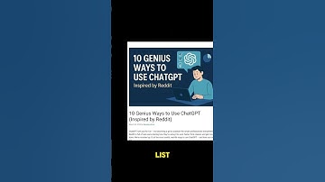10 Genius ChatGPT Use Cases to Try Today!