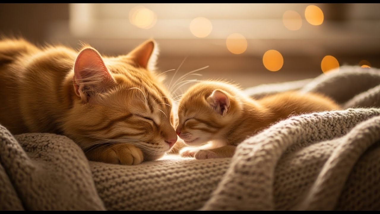 12 Hours Sleep Aid Music for Cats 🐱