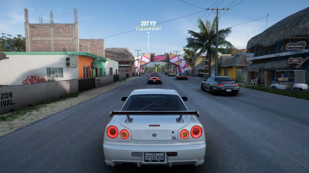 Forza Horizon 5 "The Goliath" Average Difficulty R34 GTR 02