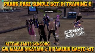 Nyamar Jadi Bot Ditraining Ketemu Tante Songong, Gw Malah Dikatain & Dipamerin Emote 4Juta?
