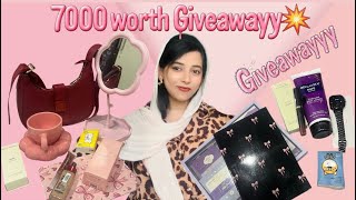GIVEAWAY WORTH 7000💥Malayalam vlog♥️Thank you for 6k subscribers🥹🤍#giveaway #malayalam #giveaways screenshot 3