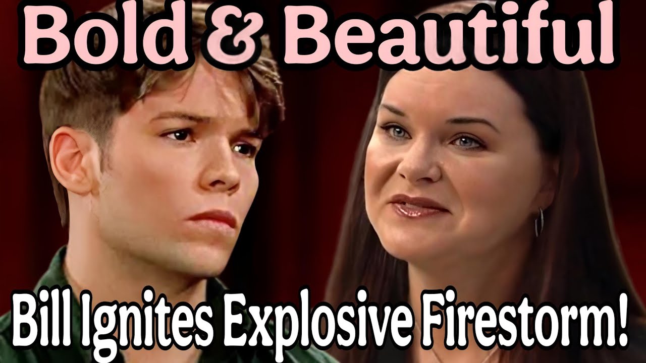 B&B Spoilers Dec 29-Jan 2:Ridge Sparks Drama While Bill Stirs the Pot!RJ Races Back to Save the Day?