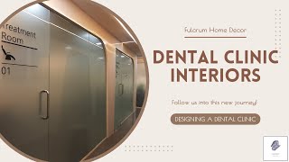 DENTAL CLINIC TOUR | Minimal clinic tour | Clinic designed on the Theme of Metals