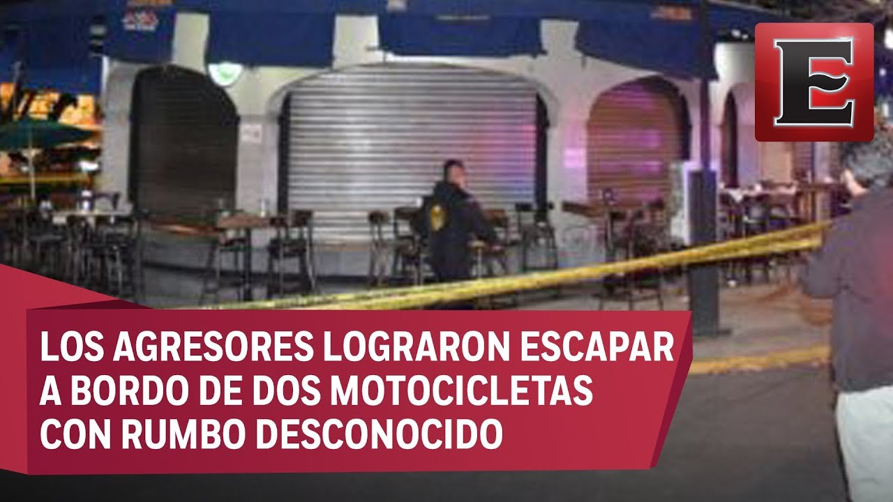 Balean a pareja dentro de un bar en Avenida Universidad - YouTube
