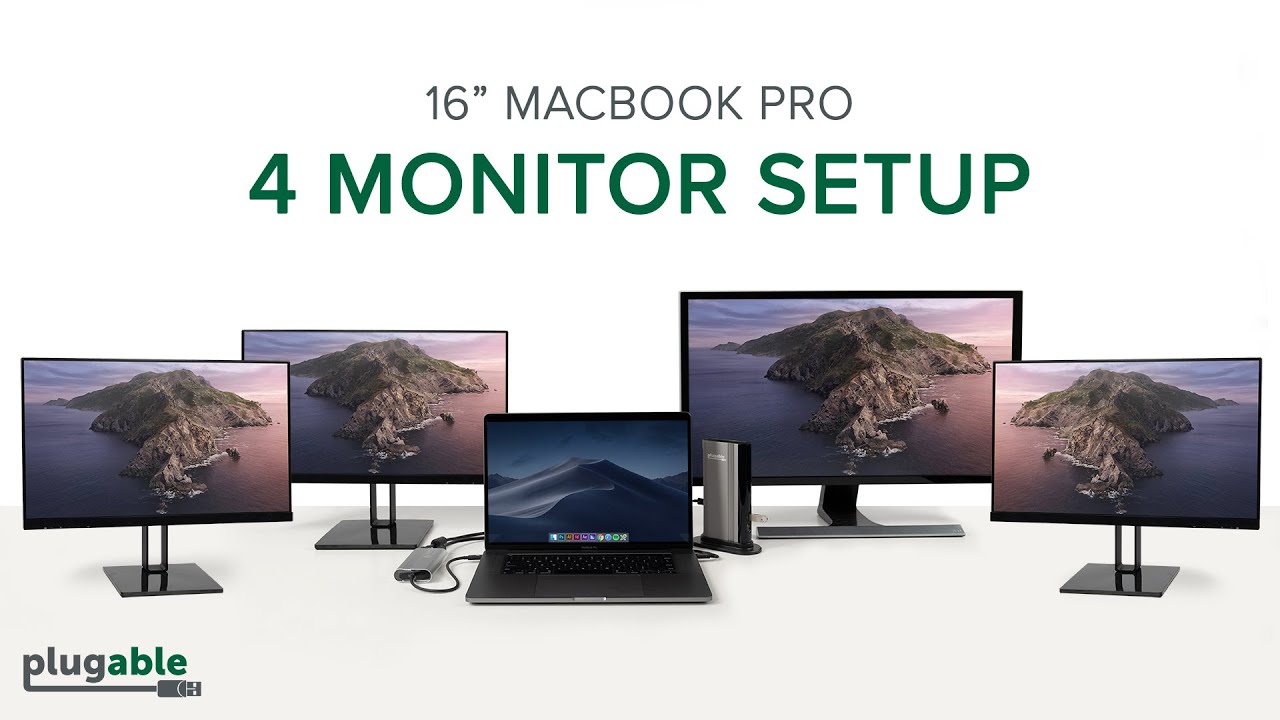mac pro multiple monitors splitter