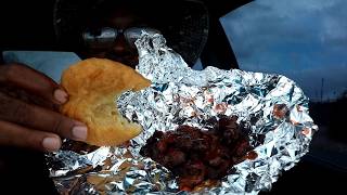 Kevin Tries Jamaican Jerk Chicken Gizzard I Went Back